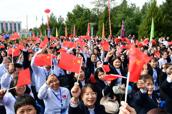 不朽情缘2021年“双庆日”现场 不朽情缘2021年“双庆日”现场